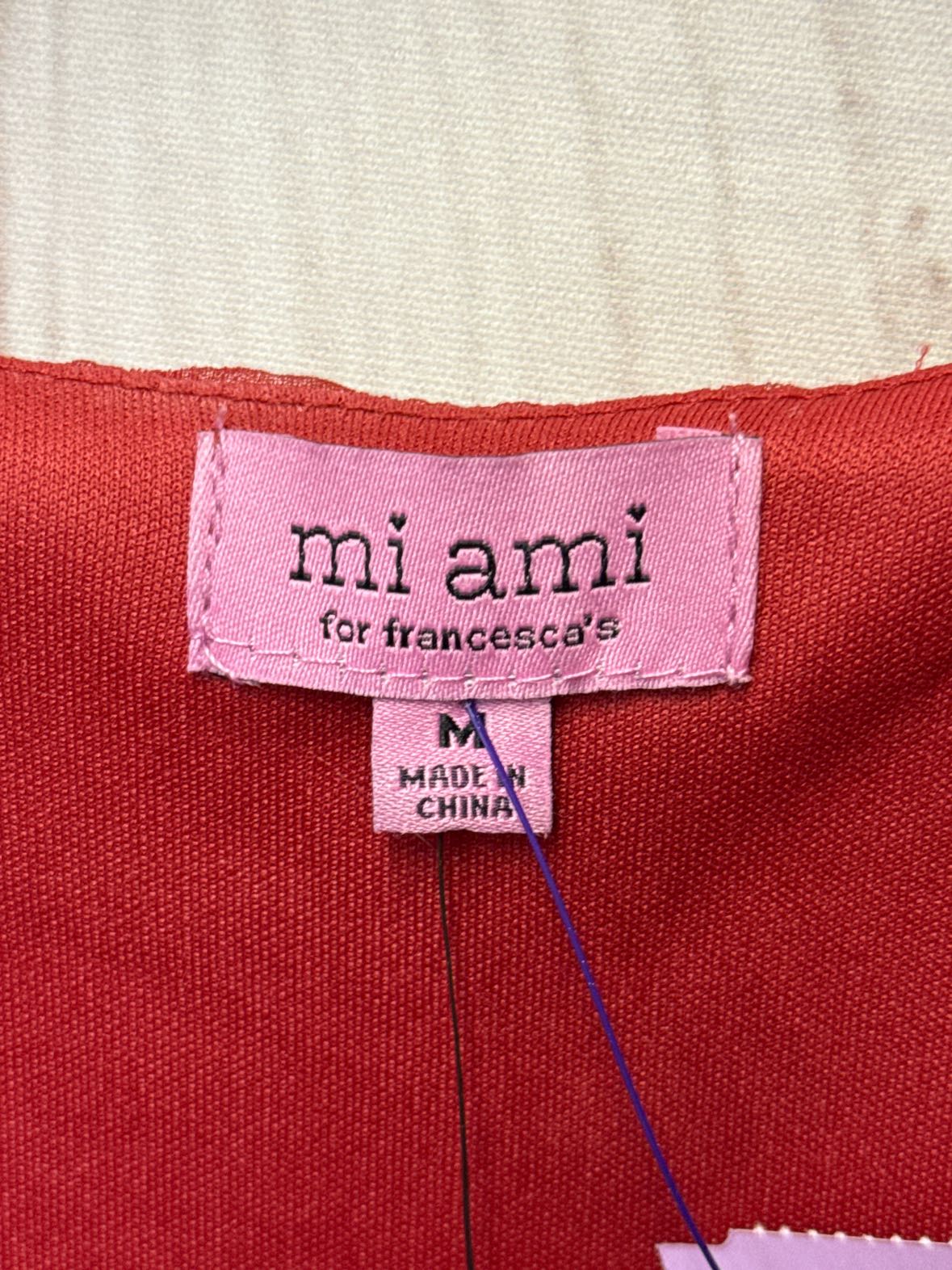 NWT Mi Ami Women's Size M Red Dress