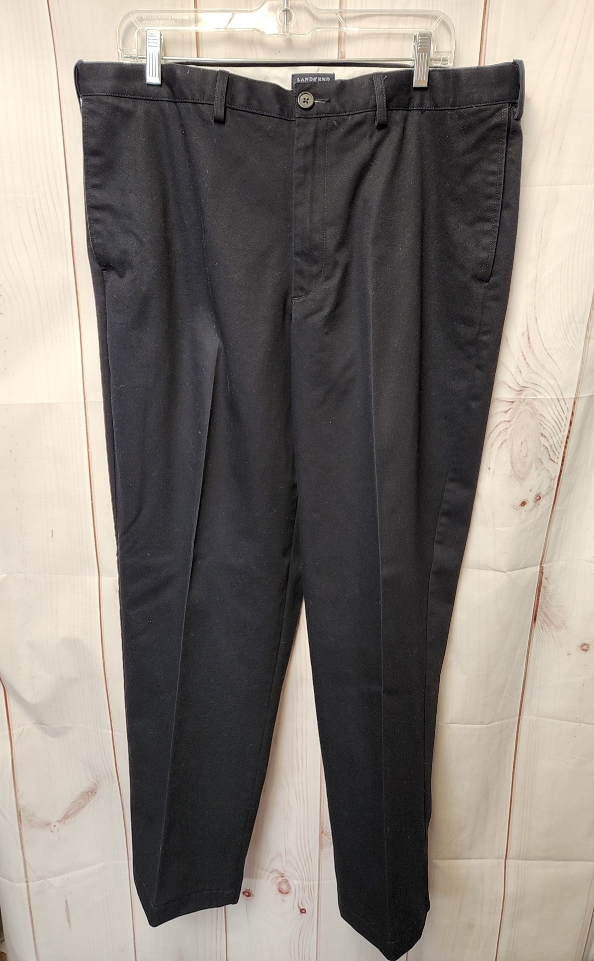 Lands End Men's Size 38 Black Pants