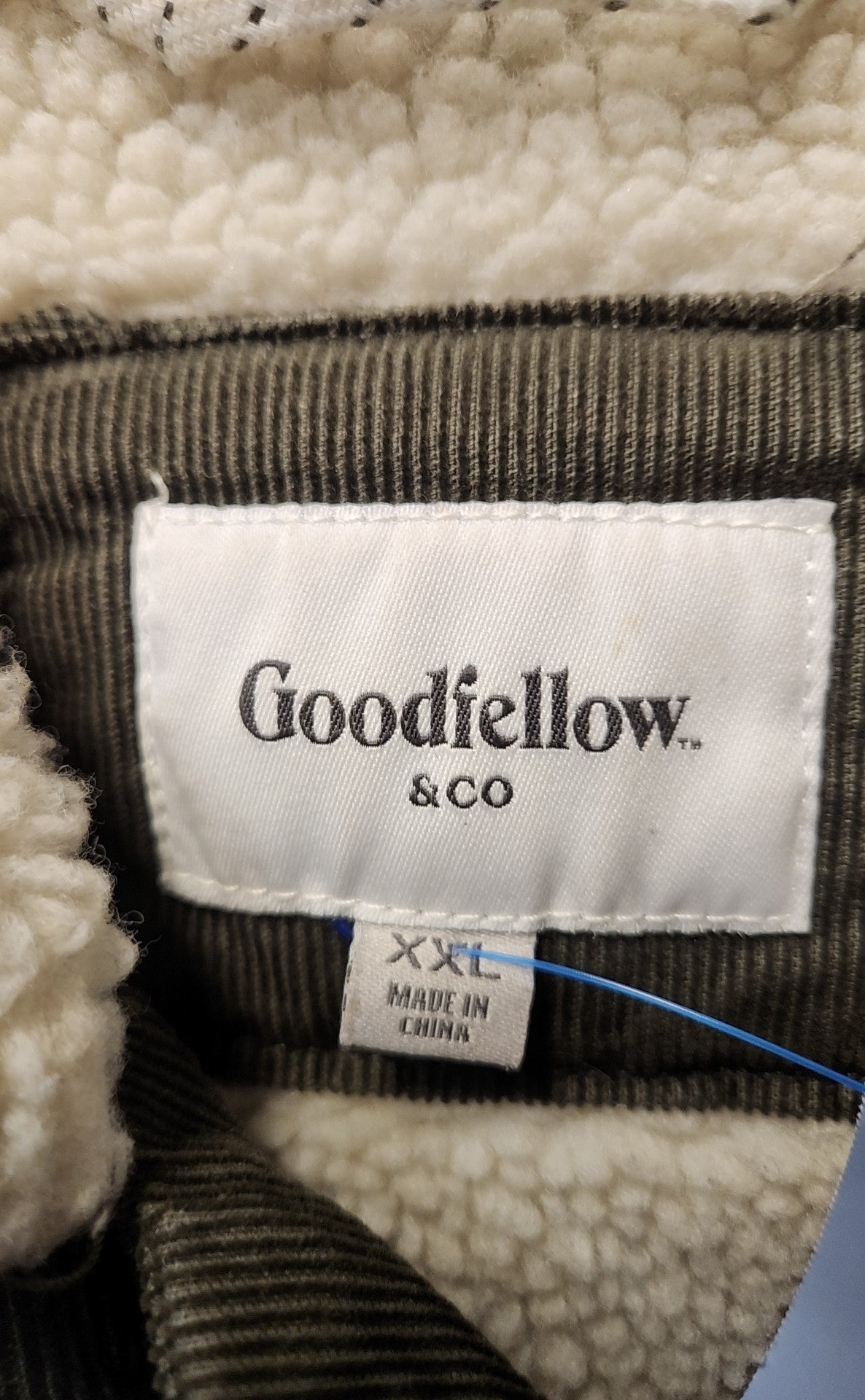 Goodfellow Men's Size XXL Green Corduroy Jacket