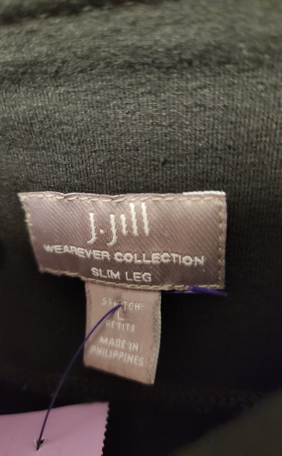 J Jill Women's Size L Petite Black Pants