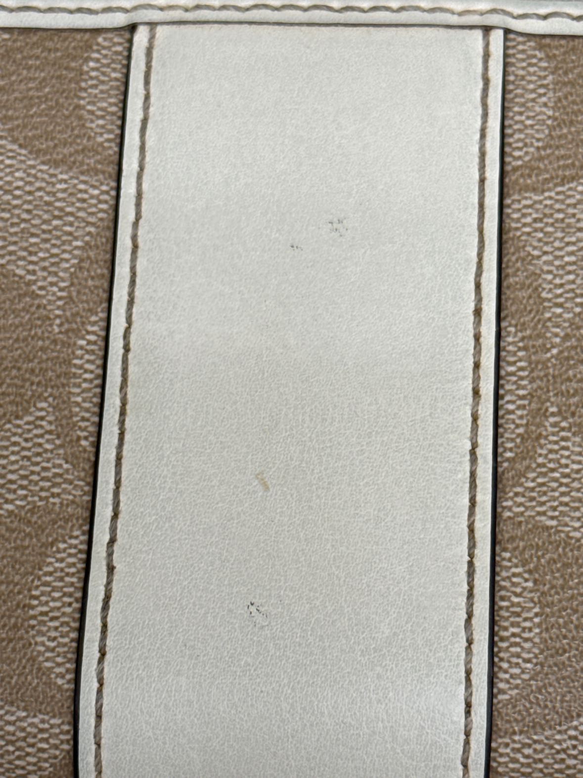 Coach Tan Leather Wallet AS IS - wear & marks