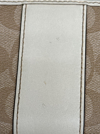 Coach Tan Leather Wallet AS IS - wear & marks