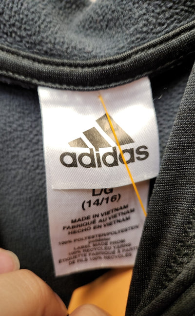 Adidas Boy's Size 14/16 Black Sweatshirt
