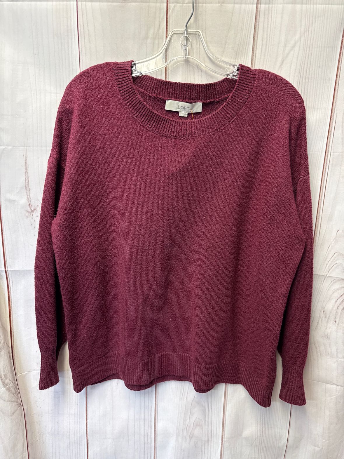 Loft Women's Size L Maroon Sweater