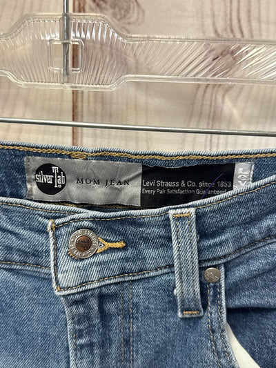 Levis Silver Tab Women's Size 28 (5-6) Blue Jeans Mom Jean