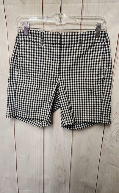 J Crew Women's Size 4 White & Black Shorts