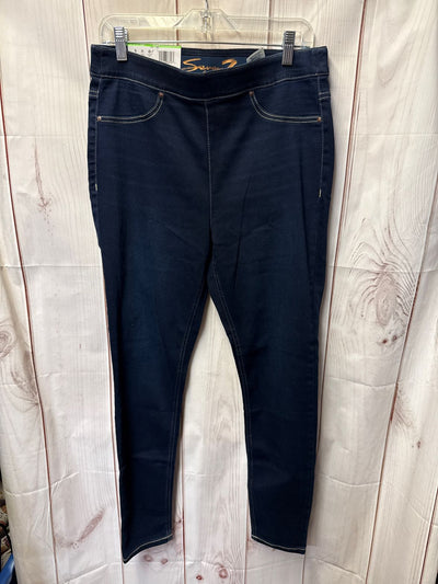 NWT Seven7 Women's Size L Blue Jeans