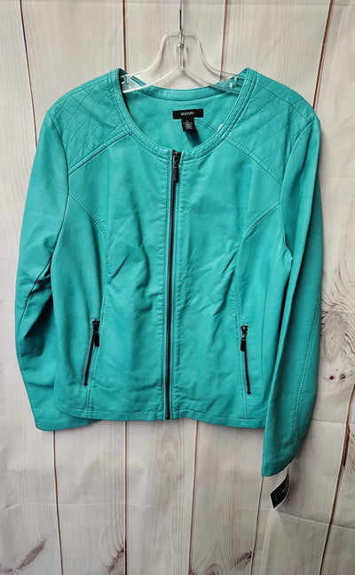 NWT Alfani Women's Size L Blue Jacket