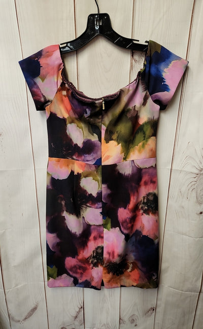 Trina Turk Women's Size 4 Purple Floral Dress