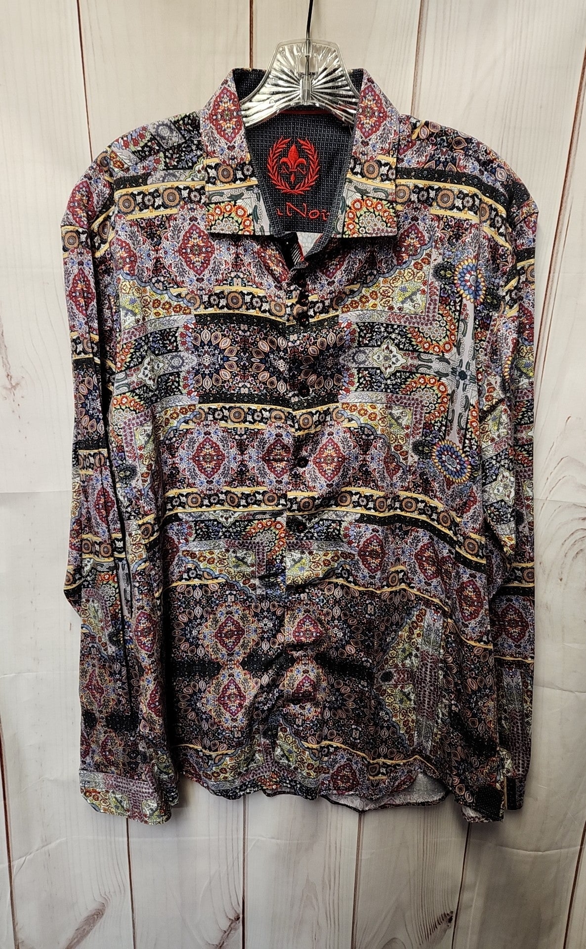 Au Noir Men's Size 5 = US XL Blue Shirt