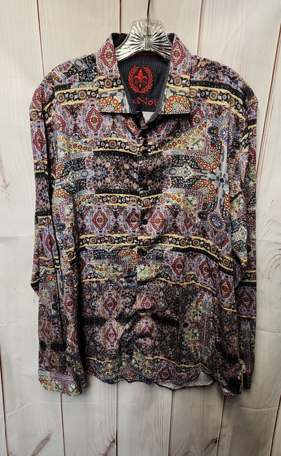 Au Noir Men's Size 5 = US XL Blue Shirt