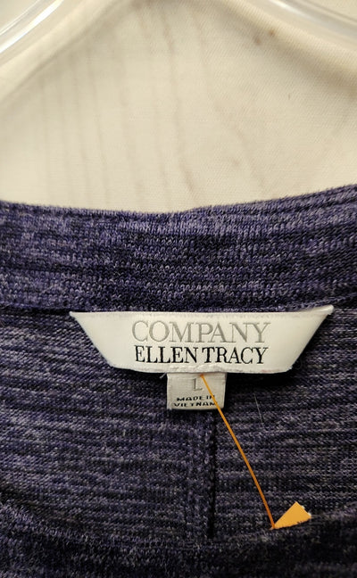 Ellen Tracy Women's Size L Purple Sweater