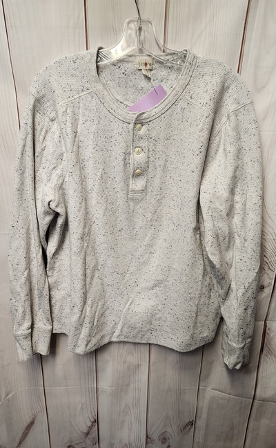 J Crew Men's Size L Gray Sweatshirt