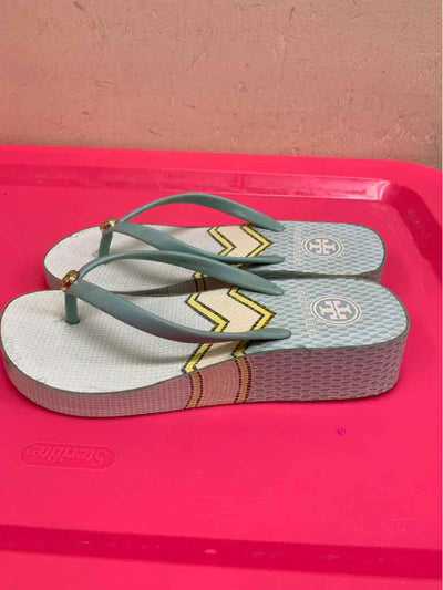 Tory Burch Women's Size 8 Turquoise Sandals