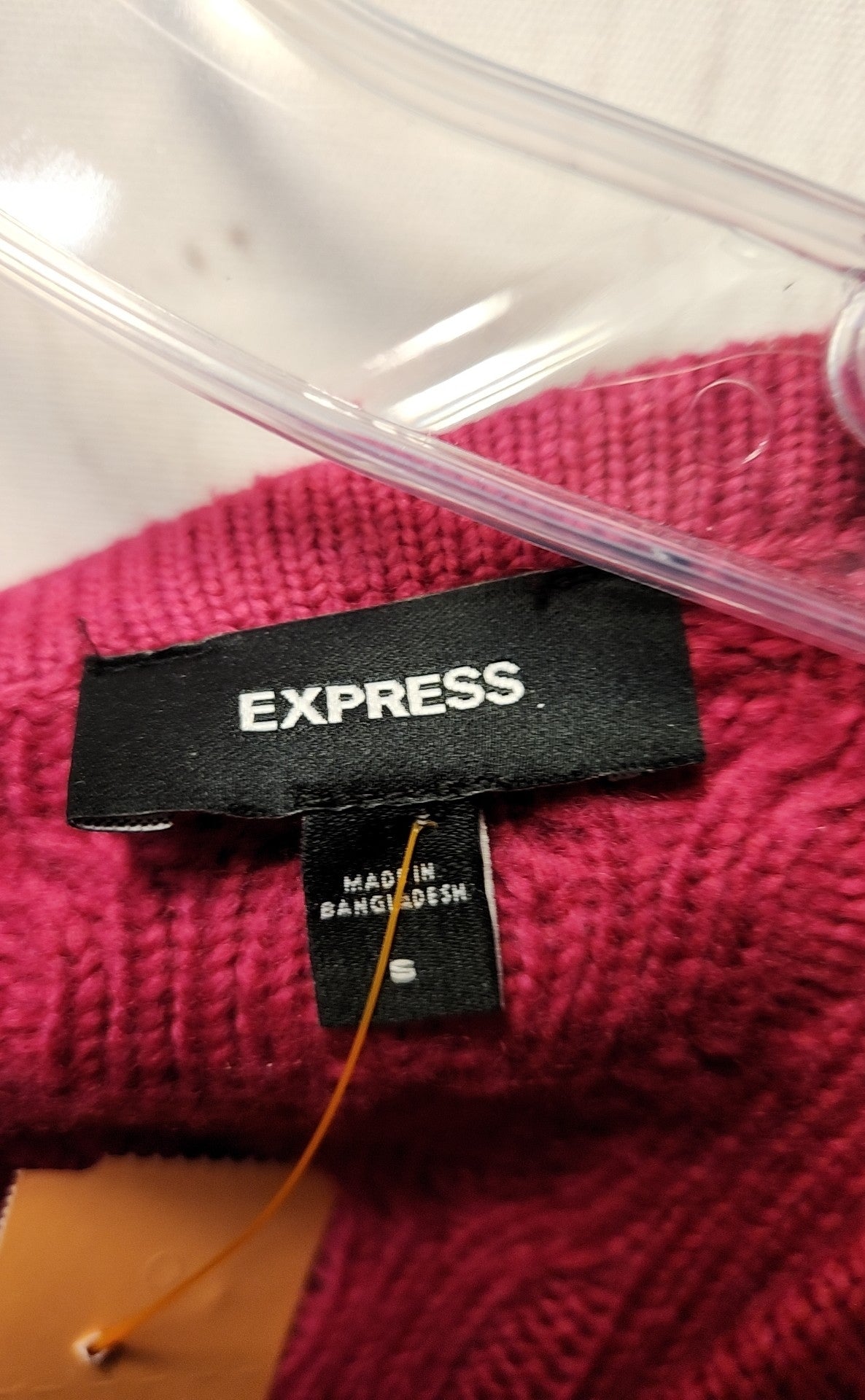 Express Women's Size S Pink Sweater