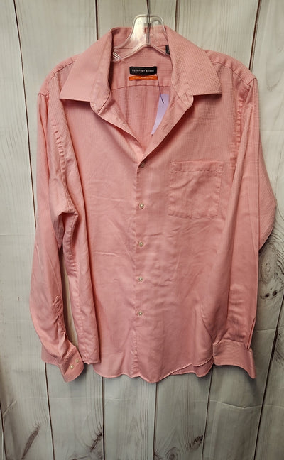 Geoffrey Beene Men's Size M Pink Shirt