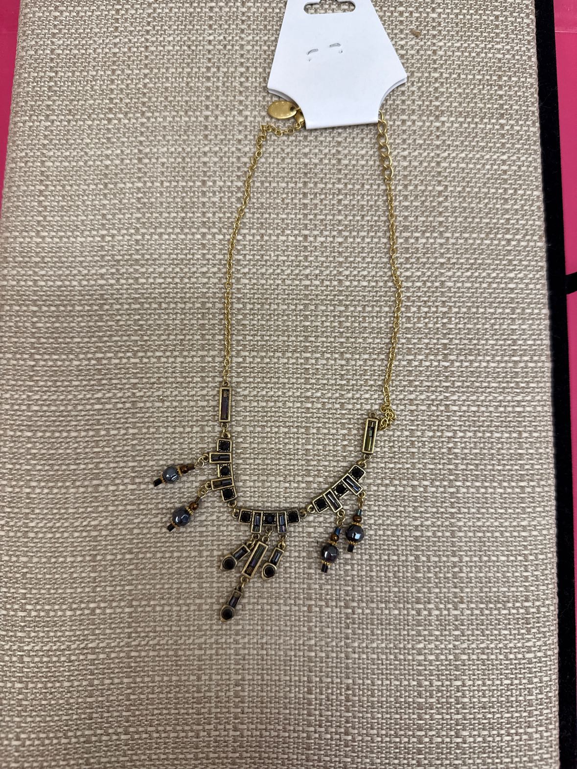 Gold & Black Necklace
