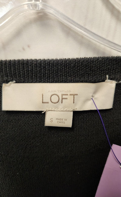 Loft Women's Size S Black Cardigan
