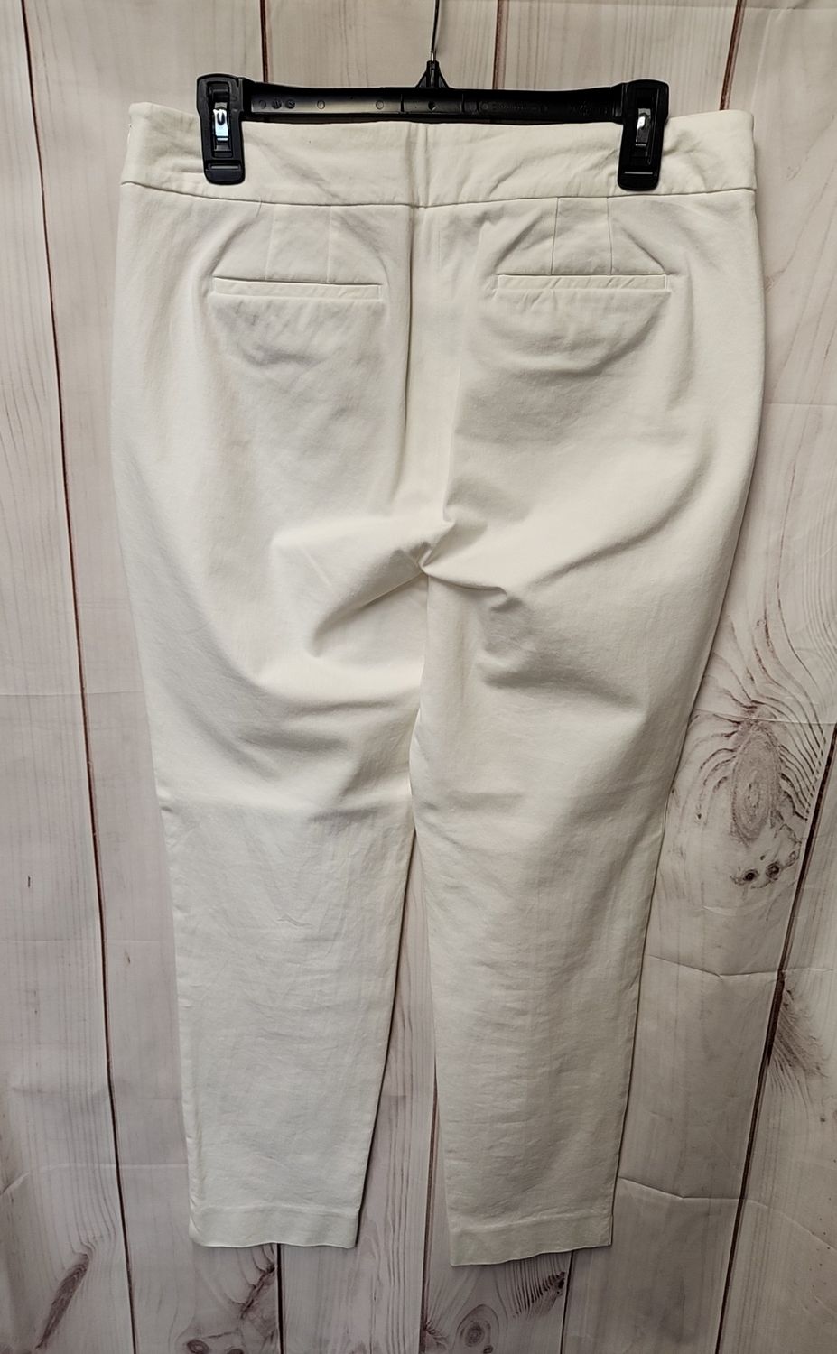 Talbots Women's Size 10 White Pants Chatham Ankle Pant