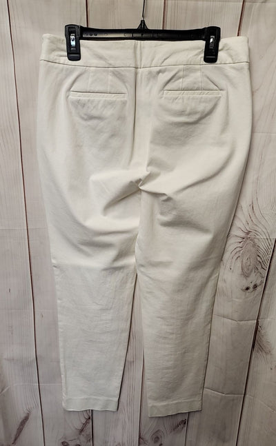 Talbots Women's Size 10 White Pants Chatham Ankle Pant
