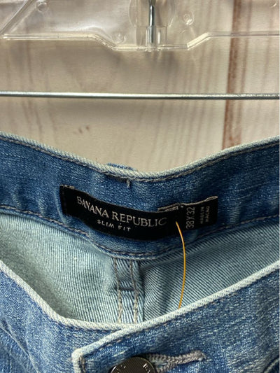Banana Republic Men's Size 38x32 Blue Jeans Slim Fit