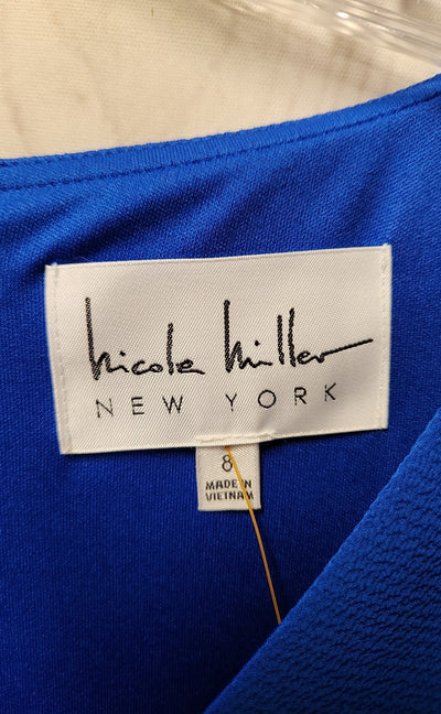 Nicole Miller Women's Size 8 Blue Dress