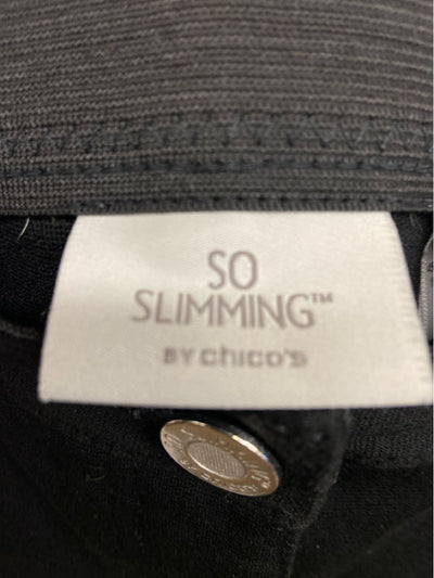 Chico's Women's Size 2 = US 12 Short Black Pants