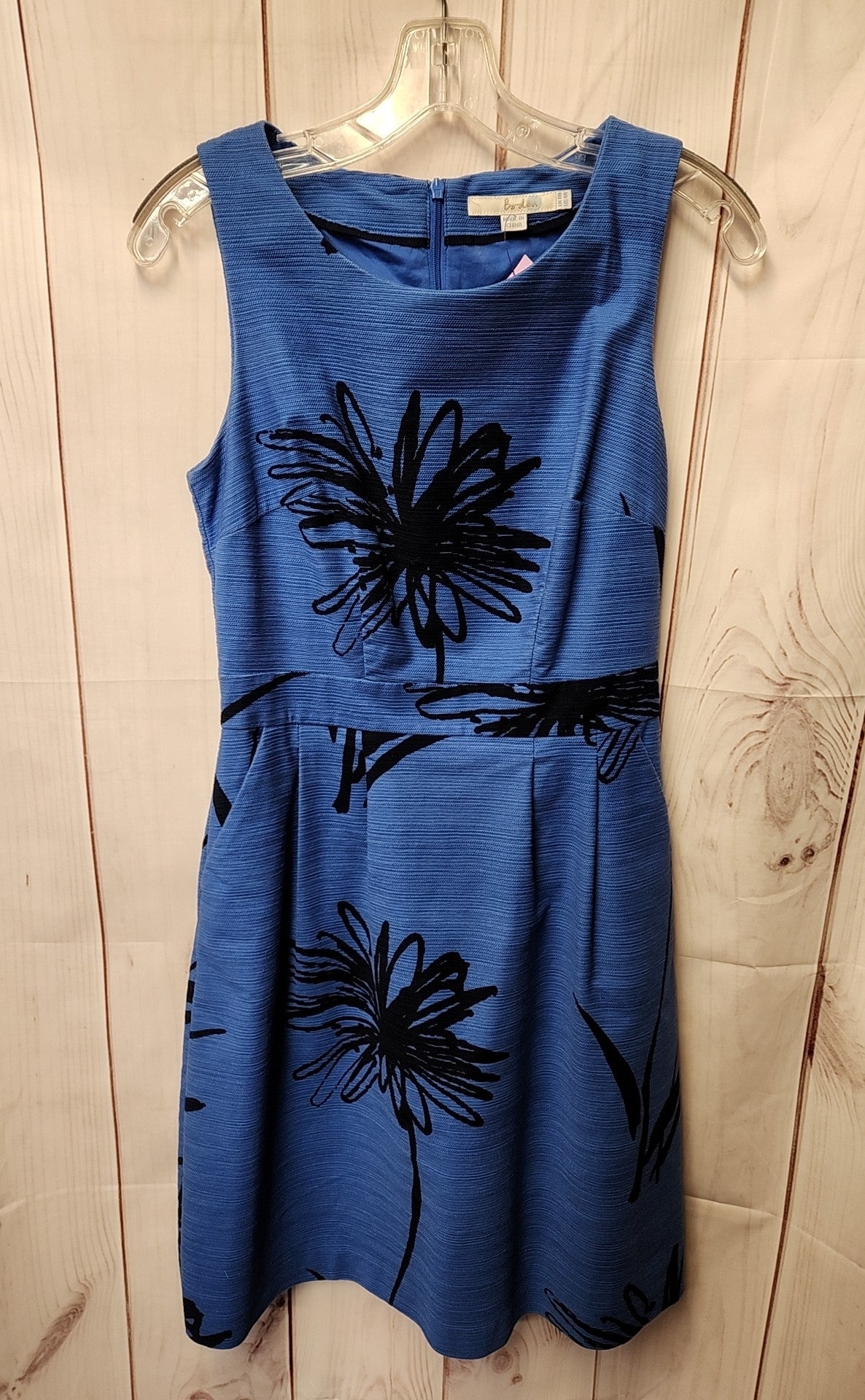 Boden Women's Size 4 Blue Floral Dress