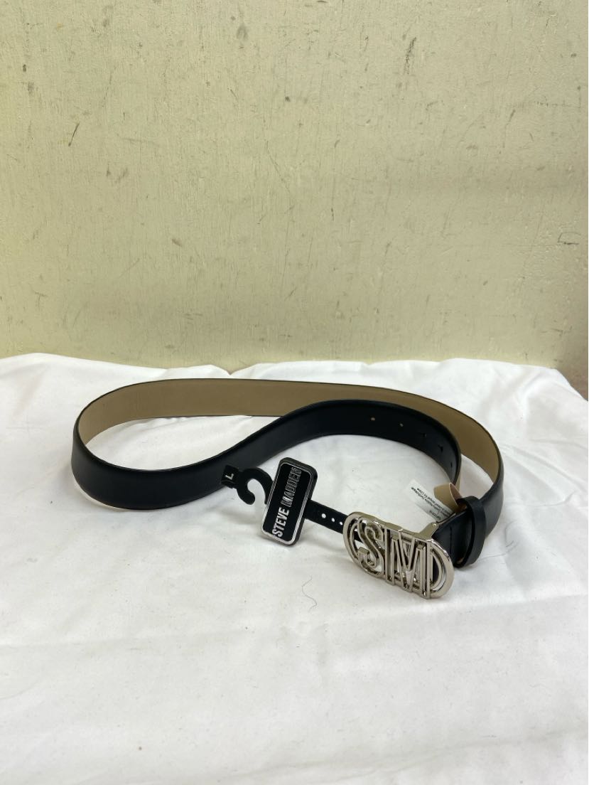 Steve Madden Size L Black Belt