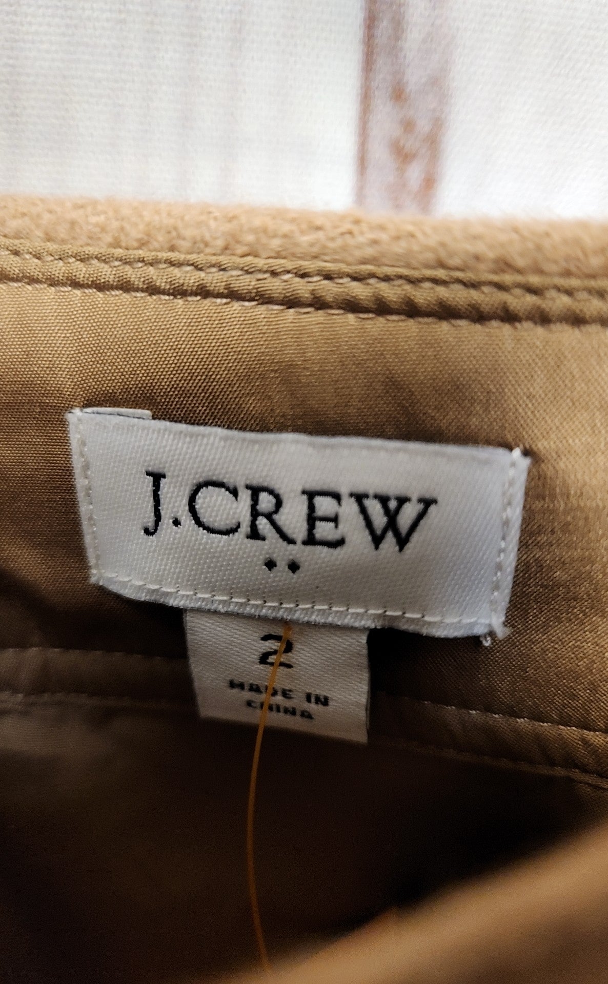 J Crew Women's Size 2 Tan Skirt