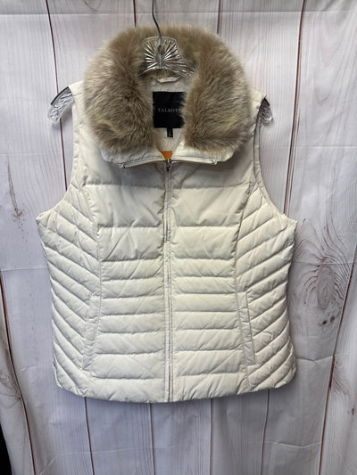 Talbots Women's Size L White Vest