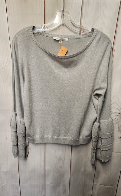 Endless Rose Women's Size M Silver Sweater