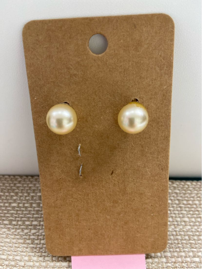 Pearl Stud Earrings