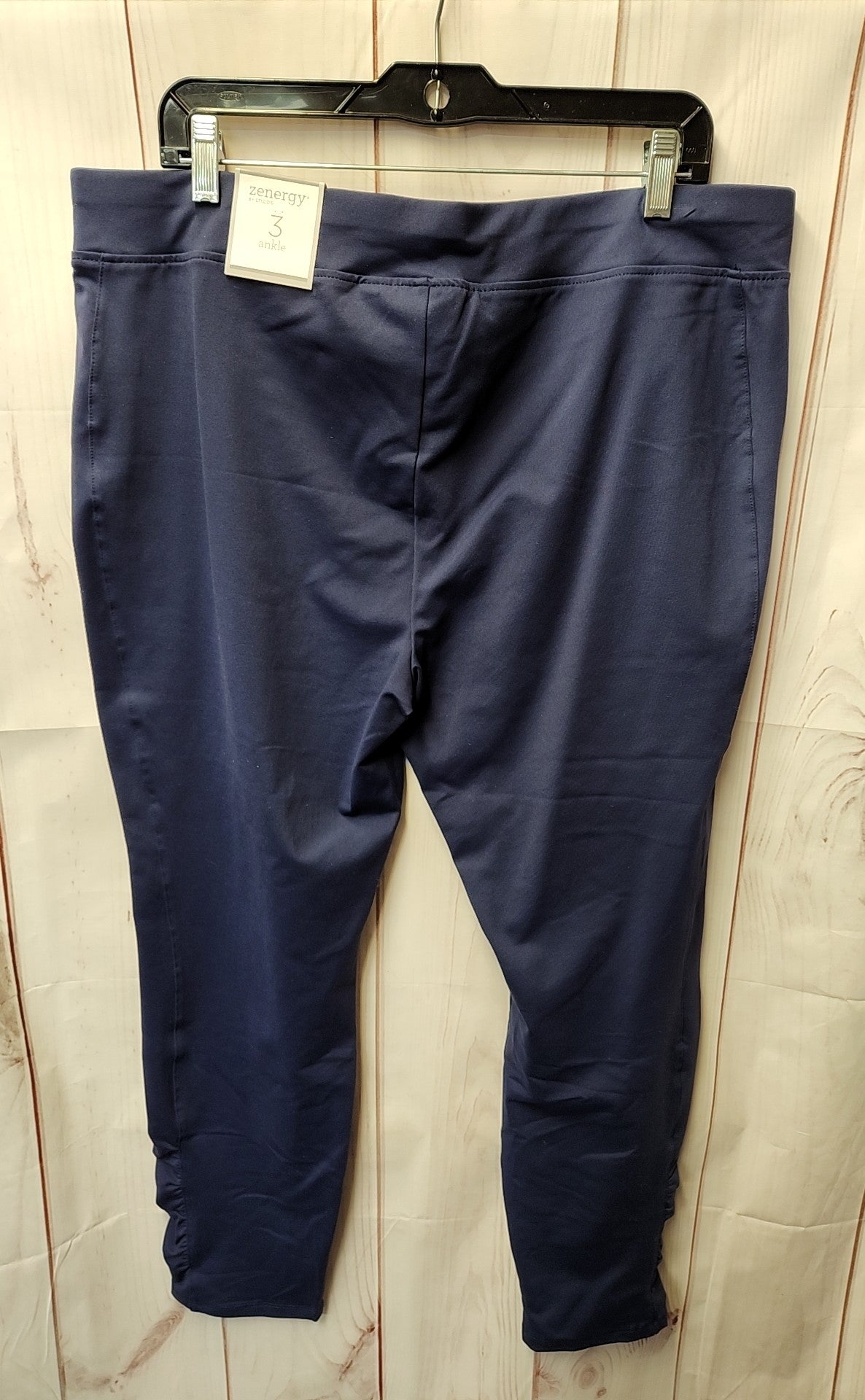 NWT Zenergy - Chico's Women's Size 3 = US 16 Navy Pants