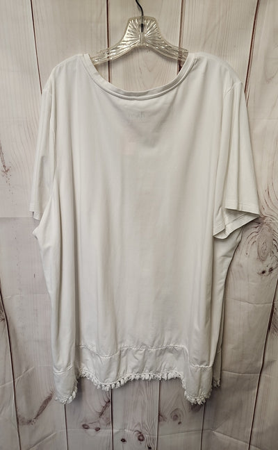 D & Co Women's Size 3X White Dress