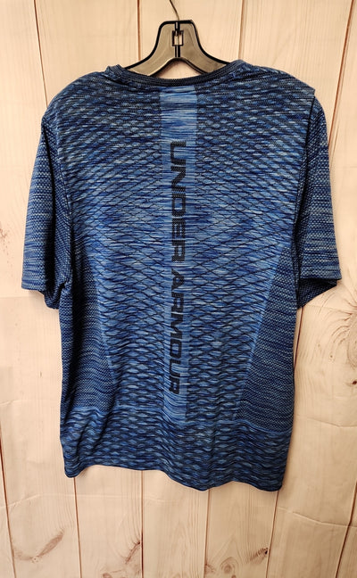 NWT Under Armour Men's Size L Blue Shirt
