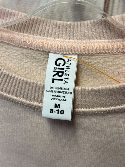 Athleta Girl's Size 8/10 Pink Sweatshirt