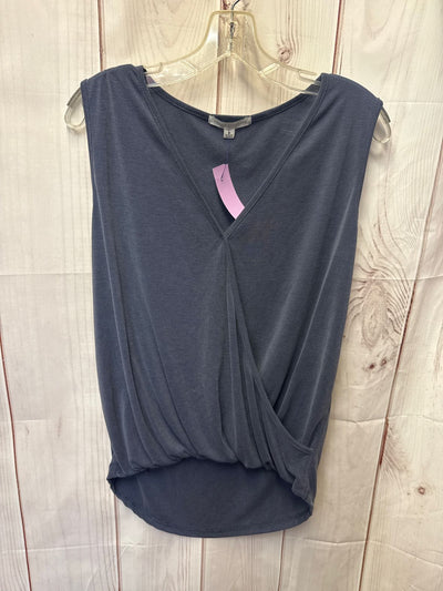 Green Envelope Women's Size M Blue Sleeveless Top