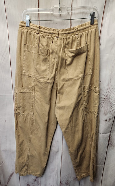 7 For All Mankind Women's Size L Tan Pants