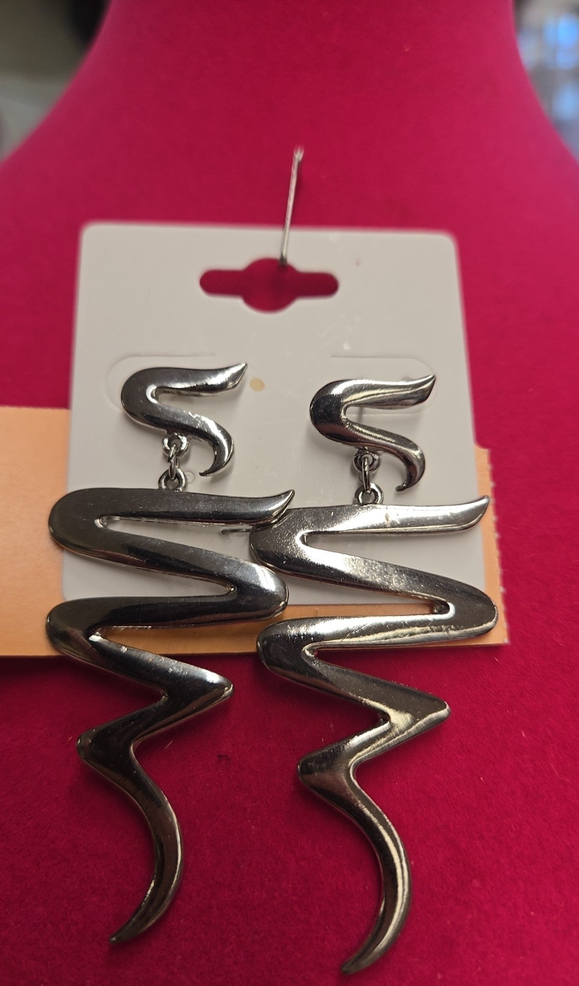 Silver Drop Earrings