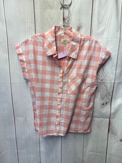 Style & Co Women's Size M Petite Pink Sleeveless Top