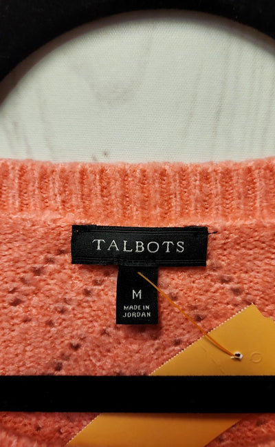 Talbots Women's Size M Pink Sweater