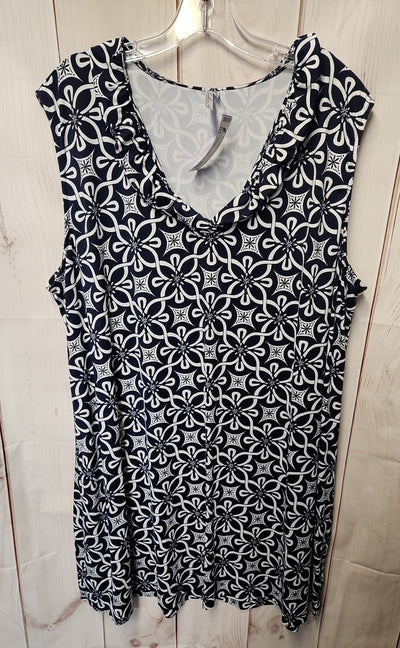 Lulu B Women's Size 2X Navy Dress