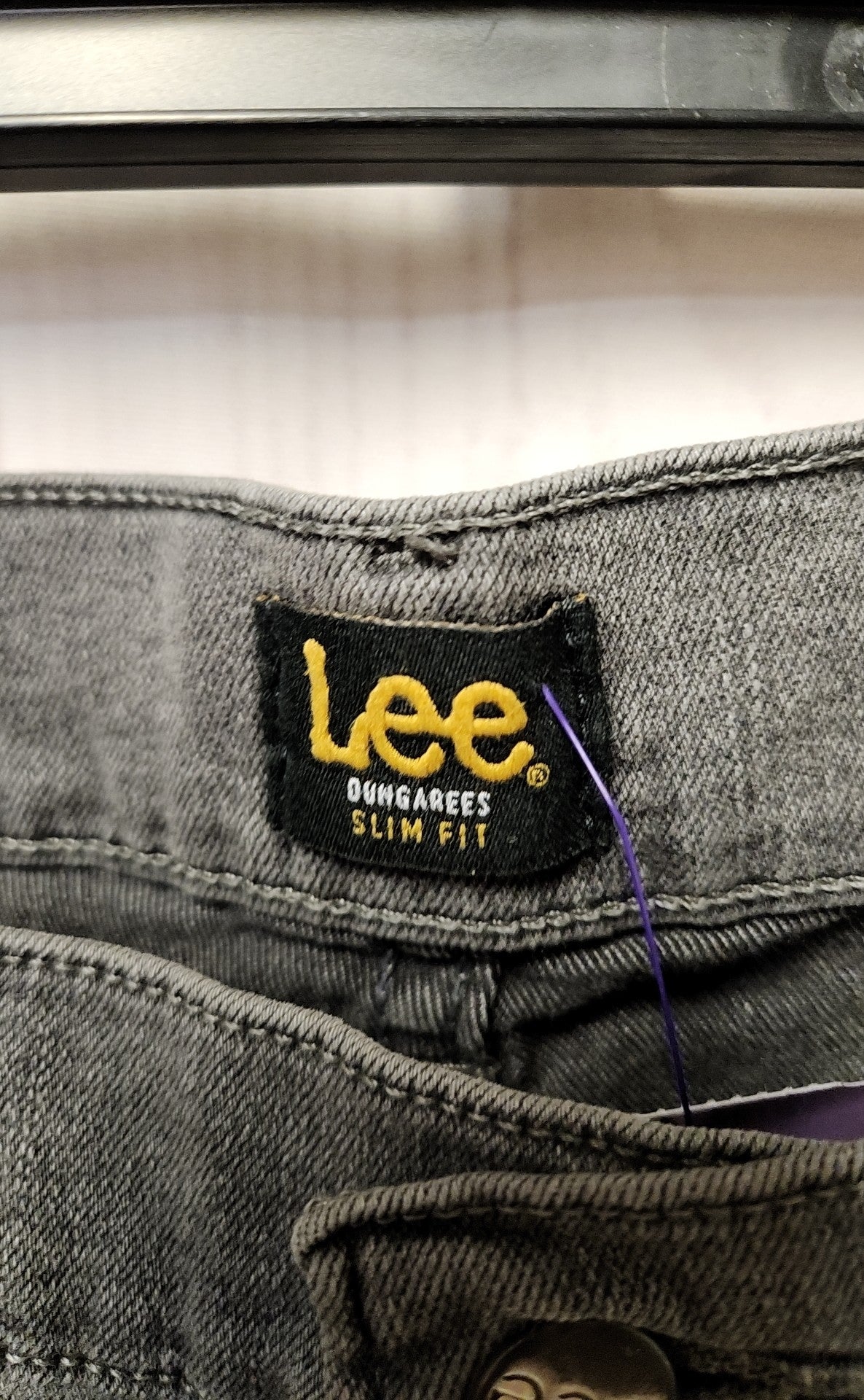 NWT Lee Men's Size 38x30 Gray Jeans