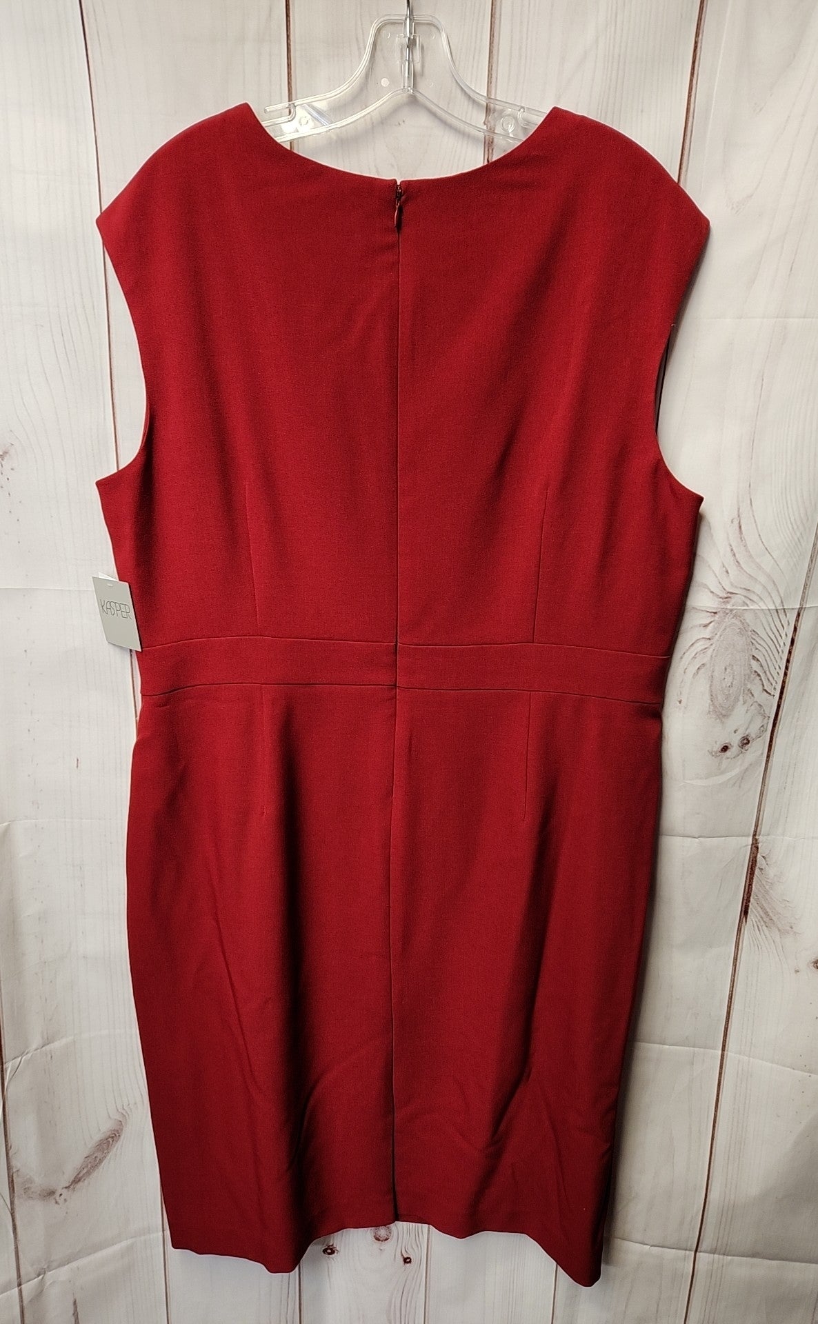 NWT Kasper Women's Size 18 Red Dress