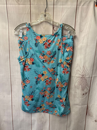 Croft & Barrow Women's Size M Teal Floral Pajamas