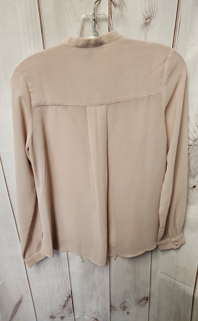 Lulus Women's Size XS Beige Long Sleeve Top