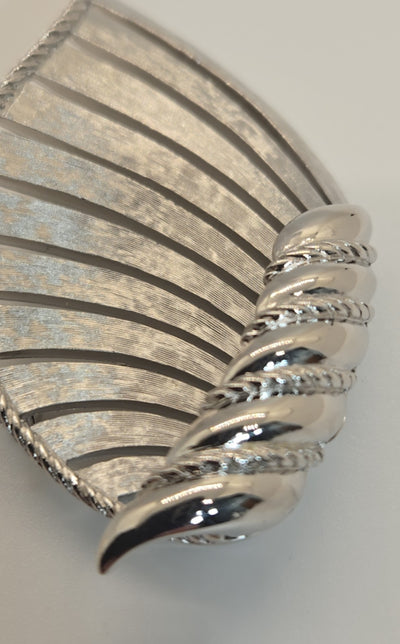 Trifari Silver Brooch Pin
