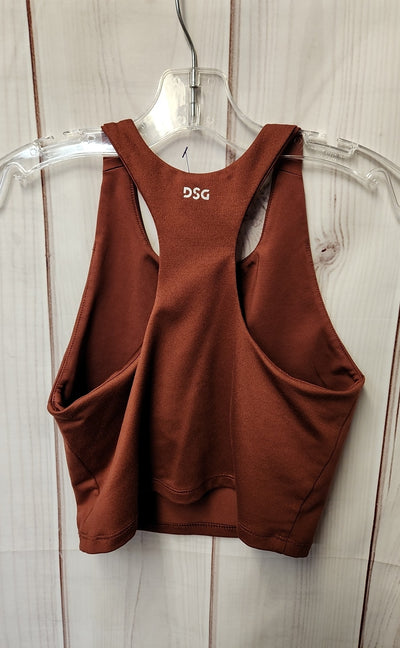 DSG Girl's Size 10/12 Brown Shirt