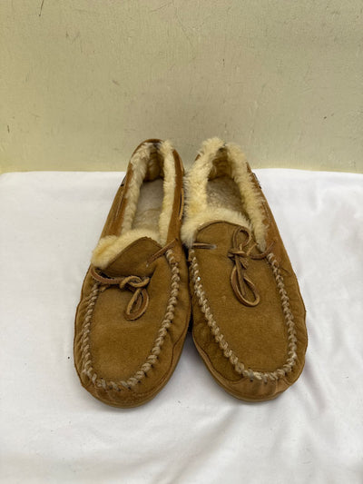 LL Bean Men's Size 13 Tan Slippers